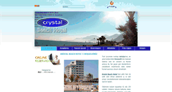 Desktop Screenshot of kristal-hotel.com